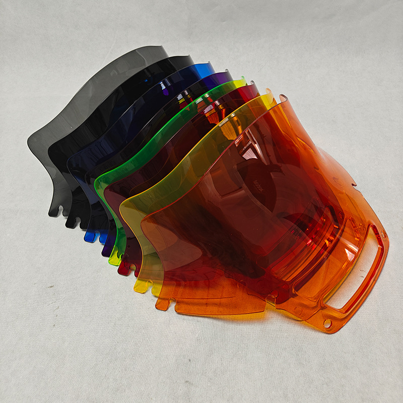 Motorcycle Windshield Suitable for Harley 22-24 Road King St Hood 8.5inch Spoiler Windshield Available in Multiple Colors