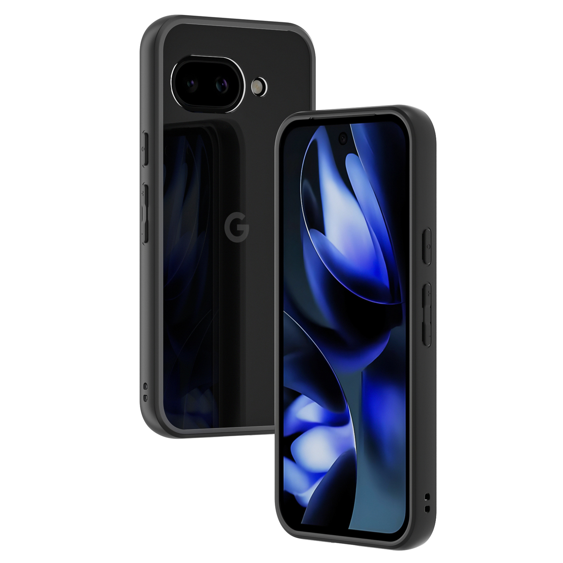 (Cross-border trading), Google, compatible matte transparent phone case, protective case, 9A, 2 in 1, 10 series, simple and elegant design