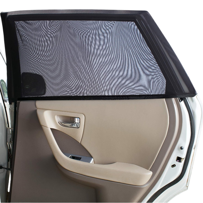 Sock type baby car window shade pet car inner window shade breathable mesh side window sunshade