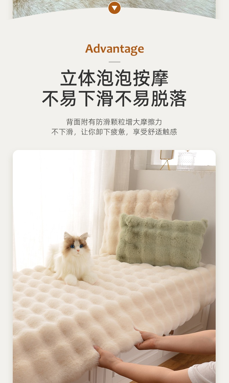 Round Footrest Mat, Bedroom Entry Carpet, Living Room Light Luxury Chinese Door Mat, Entryway Carpet, Bedroom Full Floor Carpet, Coffee Table