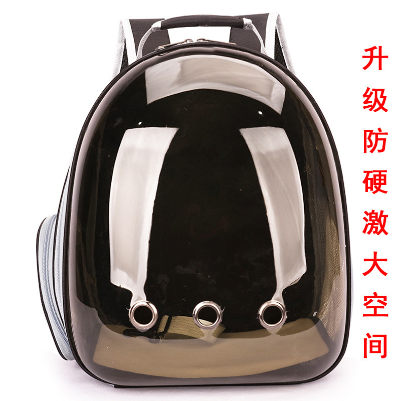 항스트레스 투명 측면 개방형 브라운