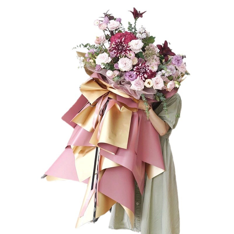 Nueva tienda de celebridades en línea apertura cesta de flores tarjeta gran negocio Celebración Tarjeta de felicitación cuadrada apertura Daji Flower shop material