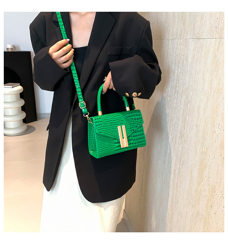 Bellissima, personalizzata, alla moda, borsa a tracolla singola lucida e alla moda da donna, modello 2024, casual e_voghion.com