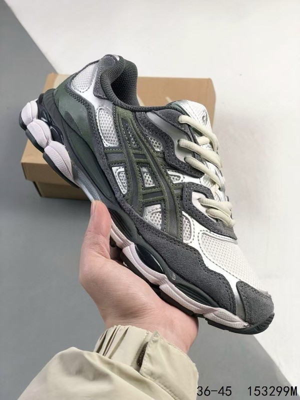 新しいレトロなランニングシューズ NYC 男性と女性のカップルモデル衝撃吸収スポーツシューズ滑り止めランニングシューズ耐摩耗性カジュアル|undefined