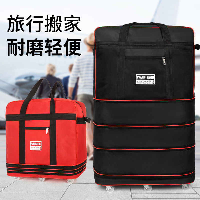 Capacious travel bag for students