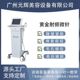 黄金微针射频美容仪提拉紧致 修 复疤痕祛痘印痘坑射频微针