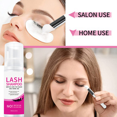 Cross-border Eyelash Mousse & Lash Extension Cleansing Foam – Gentle, Premium Cleanser Designed Specifically for Lashes