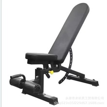 哑铃凳卧推凳牧师凳可调节商用多功能健身椅仰卧起坐上斜飞鸟平凳