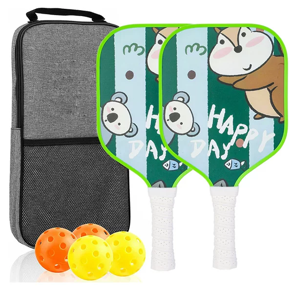 Pickleball Kids Teenager Peak Rack Fiberglass Board Cross-border Hot Selling School Student Competition