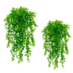 国境を越えたシミュレーションユーカリ藤条ユーカリ葉人工造花壁掛け吊り植物藤蔓布景装飾花