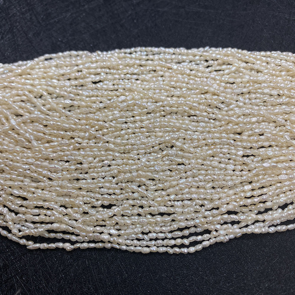 Polishing Design 1 String Freshwater Pearl Geometric DIY Jewelry Accessories Beads