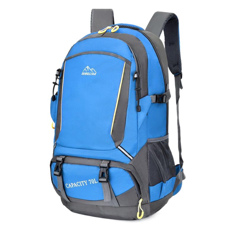 Al Aire Libre mochila transfronteriza impermeable nylon mochila hombres y mujeres de Montañismo senderismo bolsa de gran capacidad burro amigo camping bolsa