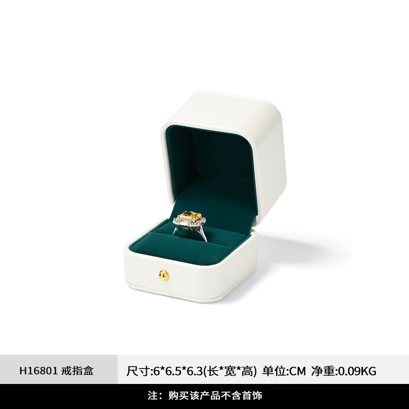 Fanxi Senior Marriage Proposal Ring Box Creative Jewelry Storage pendientes collar pulsera a caja de anillo al por mayor