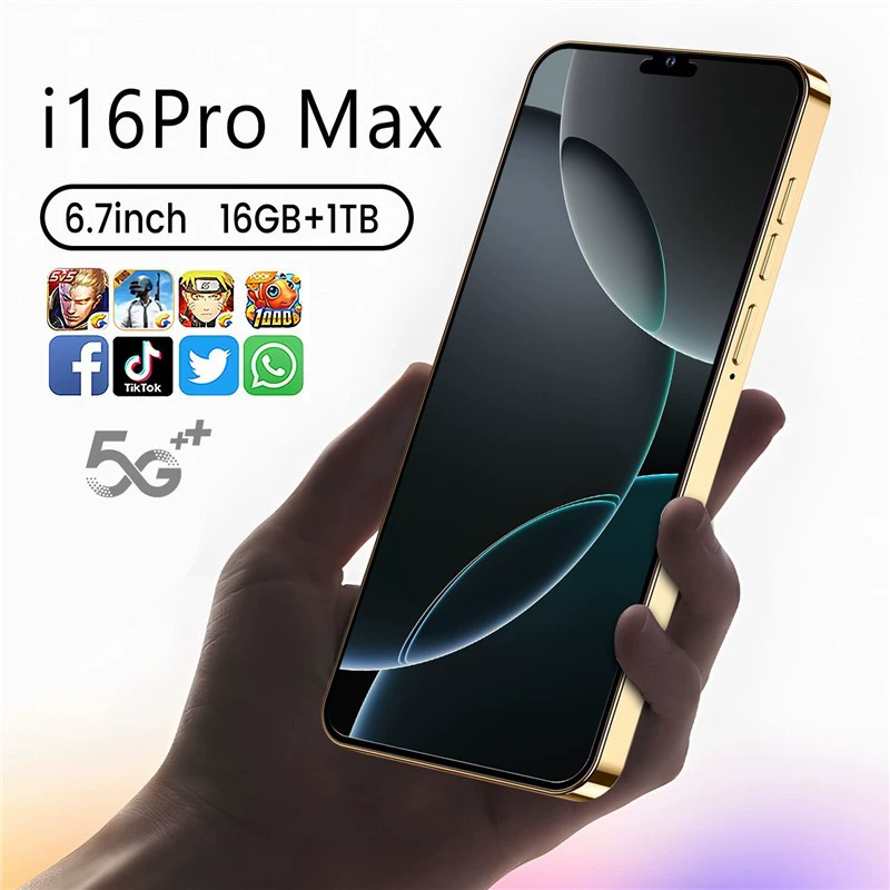 (), мобильный телефон, смартфон изогнутый дисплей, intel core i16, 16promax, 16gb, 1gb, Android, (Physicals)