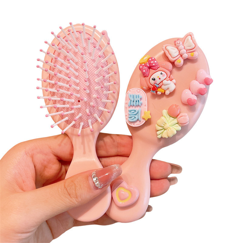 Pein de masaje de cojín de aire para niños Sanliogou niñas pequeñas no lastimas pein de cabello doméstico niñas pein de bolsa de aire esponjosa alta cráneo image 5