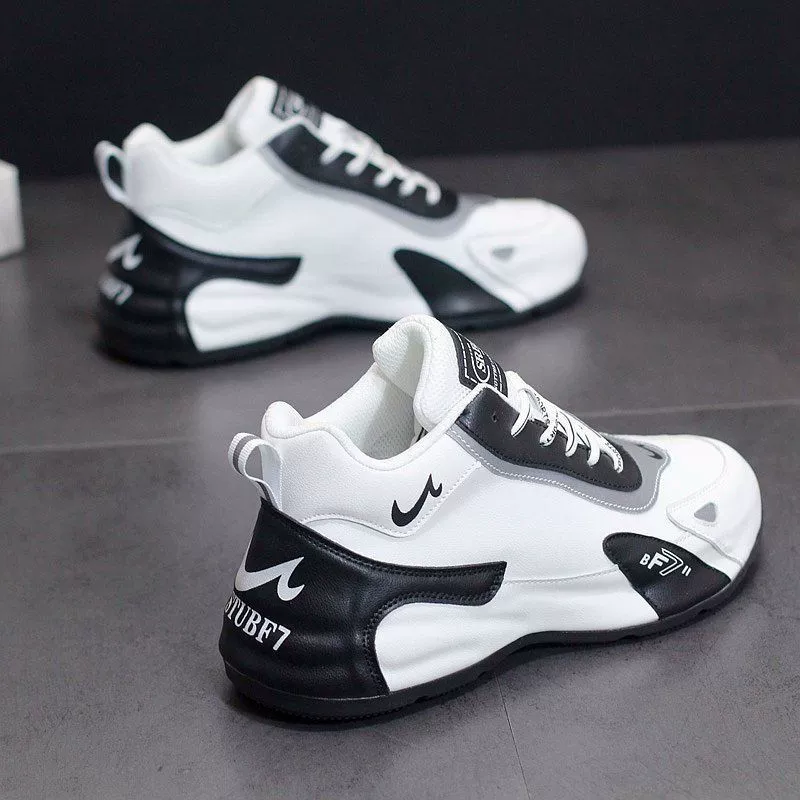 Натуральная кожа, Новое поступление, модная обувь в Корейском стиле, универсальная обувь Torre, мужские цельные повседневные кроссовки для пар