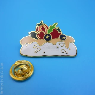 金属徽章厂家定制胸章 珐琅烤漆胸针定做 锌合金饰品徽章定制logo
