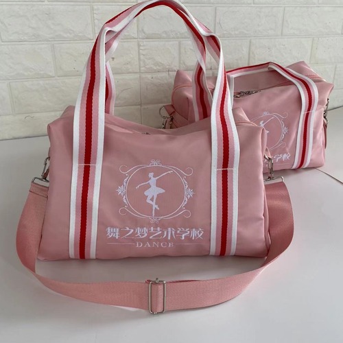 Free Printing Children's Dance Bag Fitness Storage Bag Hand-held Single Shoulder Bag Waterproof Sports Bag Dance Performance