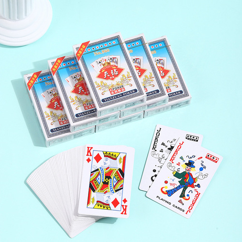 Playing Cards Wholesale Entertainment Home Ordinary Card Game Board Game Landlord Thickened Poker Diamond Poker Cards