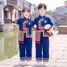 广西三月三壮族服装少数民族服饰儿童舞蹈206
