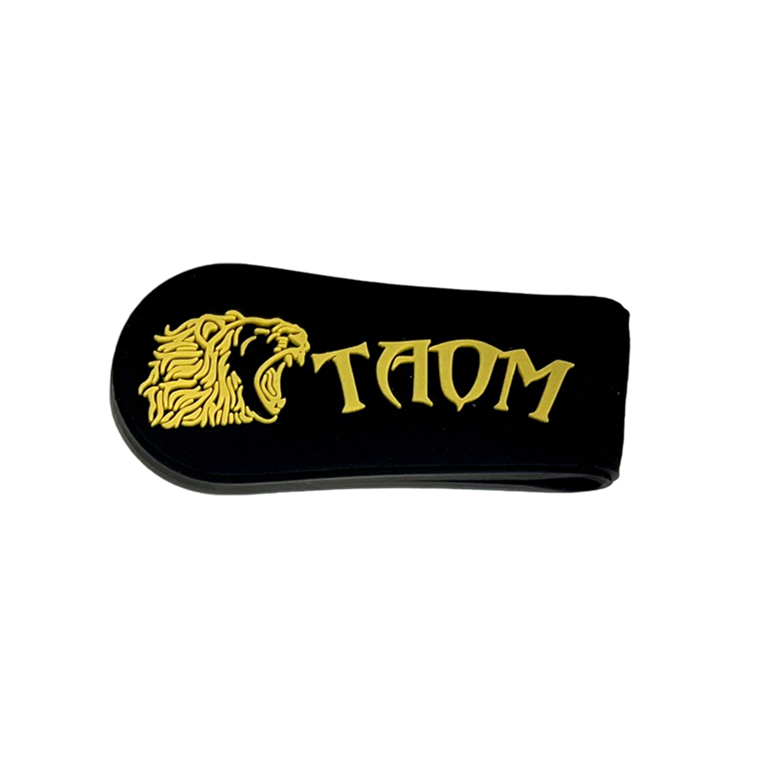 TAOM silicone black yellow label silent clip (magnet sheet*2)