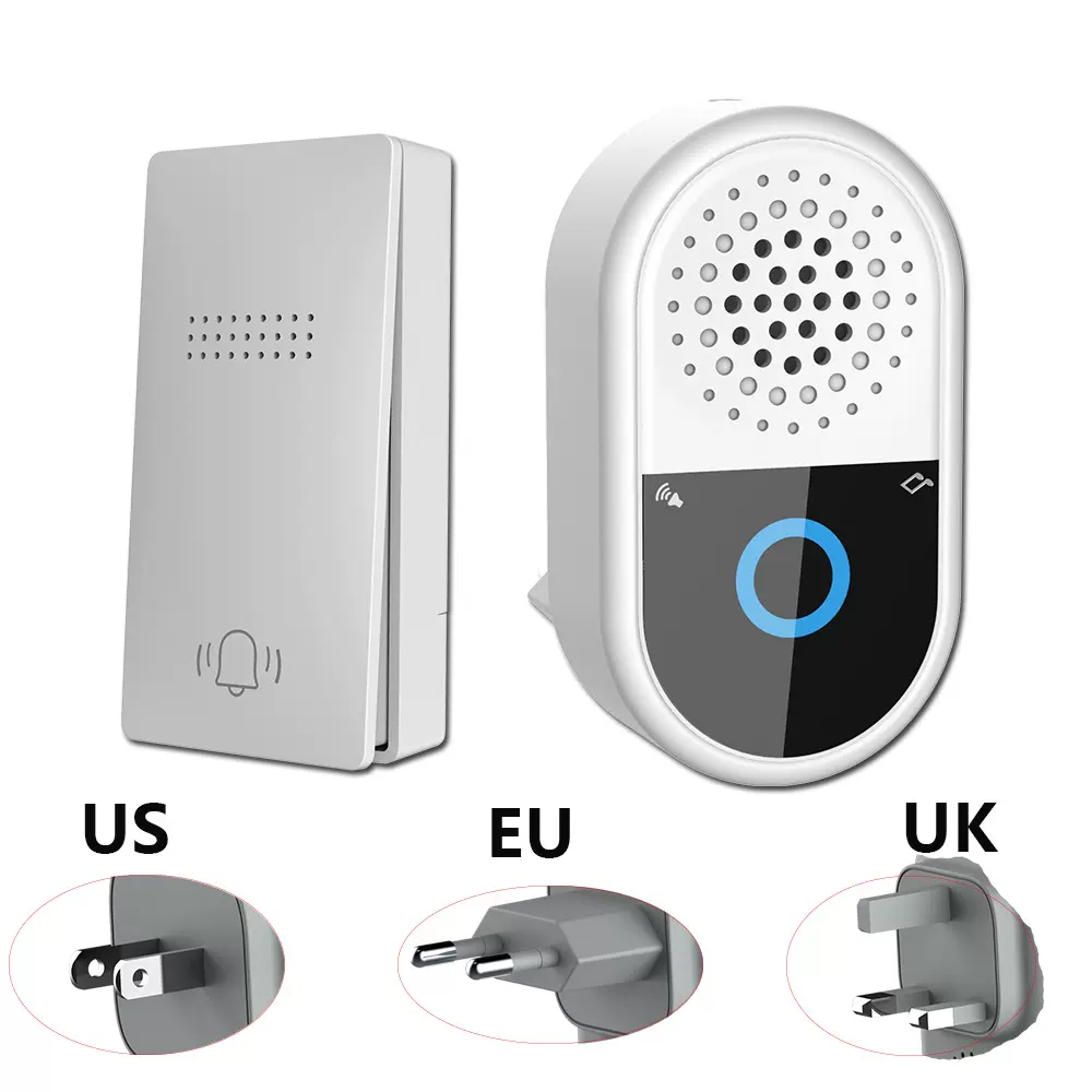 自发电无线门铃老人呼叫器远距离声音大家用门铃电子