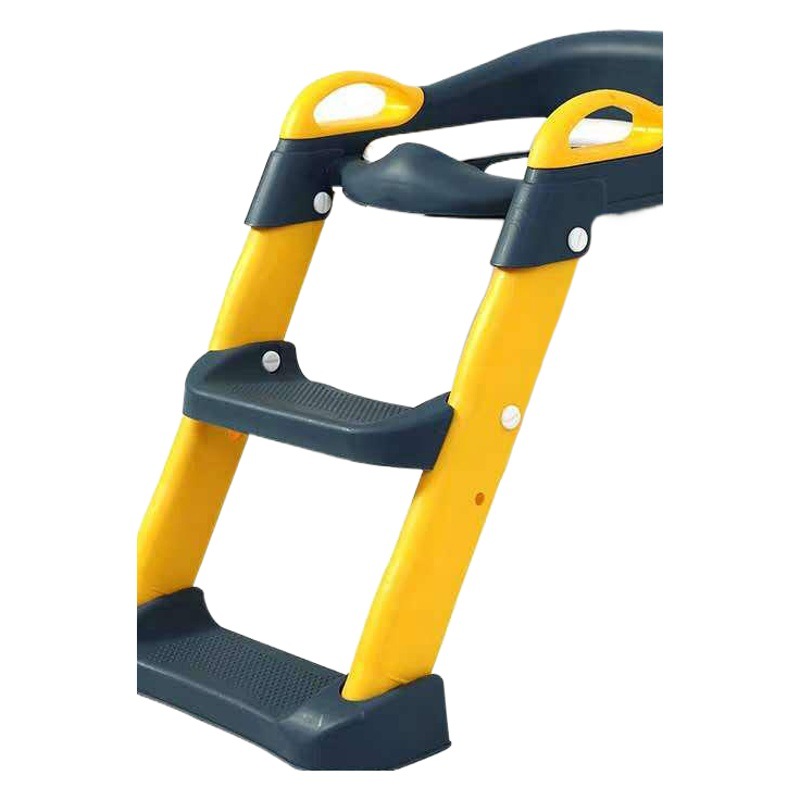 Children's Toilet Toilet Ladder Kidsren's Auxiliary Ladder Foldableable Toilet Seat Adjustable Male and Female Baby Toilet Seat