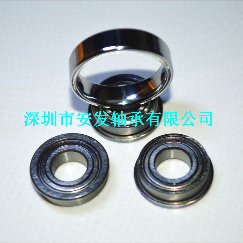 厂家直销F606ZZ轴承 6*17*6法兰轴承 法兰盘直径Φ19mm