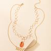 Necklace, European style, suitable for import, boho style, nostalgia