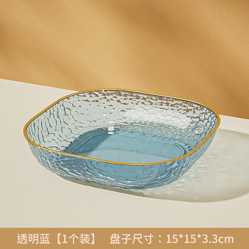 Sala de estar mesa de té casera snack plato 2025 nuevo plato de fruta de lujo plato de fruta cesta de fruta