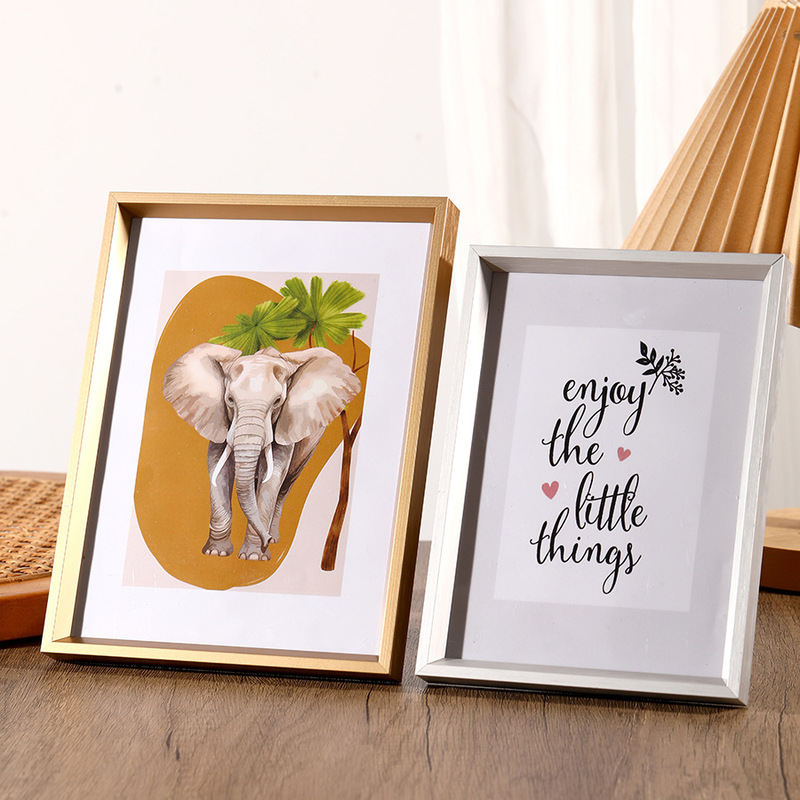 Cross-Border Aluminum Alloy Photo Frame, Simple Elegant, Metal Table Decoration Frame, 6inch A4 Advertising Exhibition Poster, Metal Picture Frame Cross-Border Aluminum Alloy Photo Frame, Simple Elegant, Metal Table Decoration Frame, 6inch A4 Advertising Exhibition Poster, Metal Picture Frame