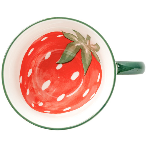 Fruit mug creative ceramic cup male and female students cute drinking cup female home coffee milk tea cup