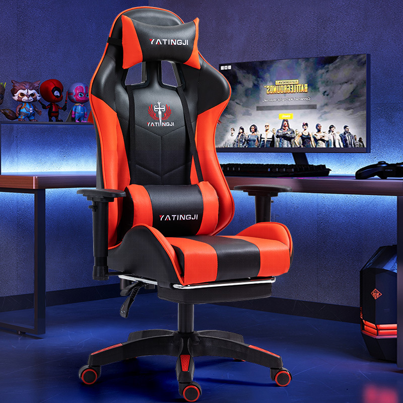 電競椅遊戲椅人體工程學旋轉椅子家用靠背電腦椅可升降可躺辦公椅