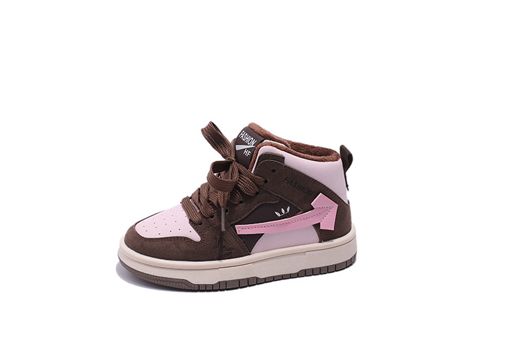 Autunno e inverno nuove ragazze due scarpe sportive casual in cotone scarpe da ragazzo_voghion.com