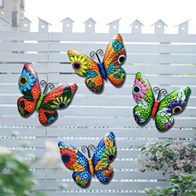 W 13383 Iron Butterfly Wall Decor ���պ����ڹ� ŷ���羳