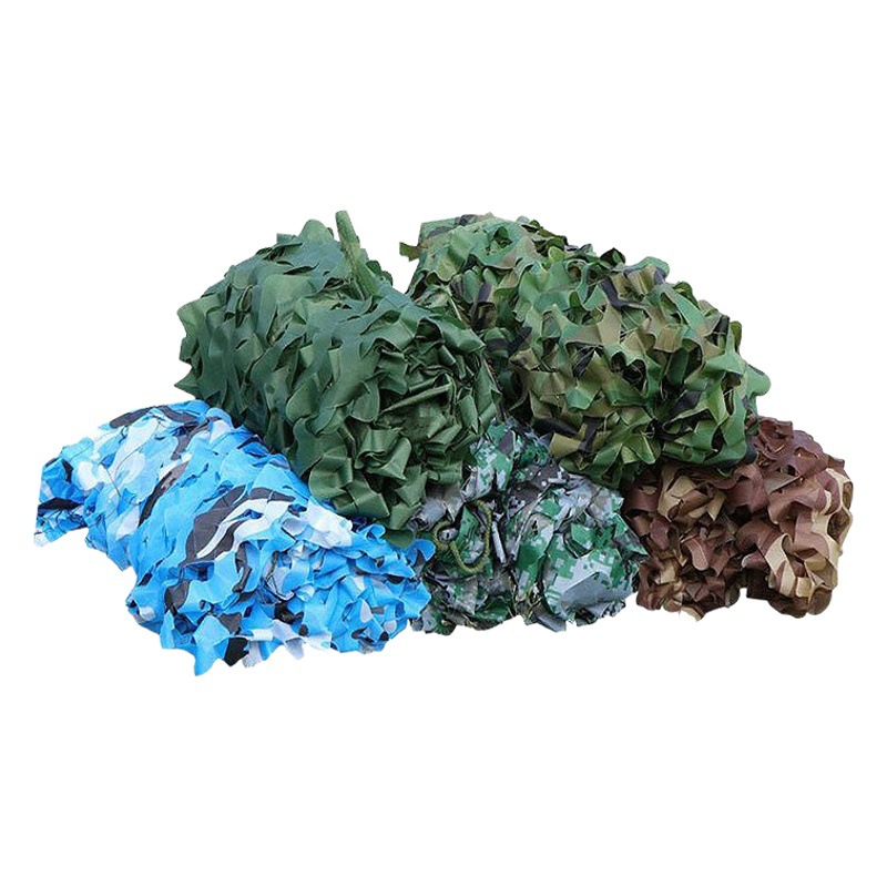 Red de camuflaje de camuflaje, estilo de camping engrosado, entrenamiento de estacionamiento, estilo de camping al aire libre, fotografía anticolgante, estrella de defensa, red de cobertura verde de montaña