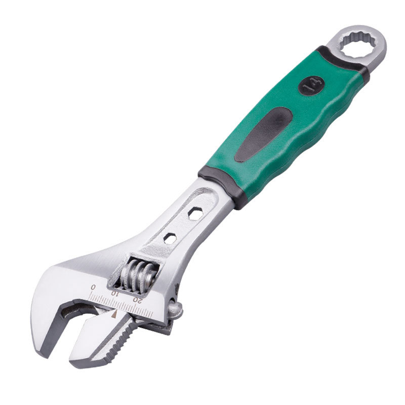 Ventas de la fábrica Jiutong multi-función de tubo activo de doble propósito llave grande llave ajustable abierta llave ajustable