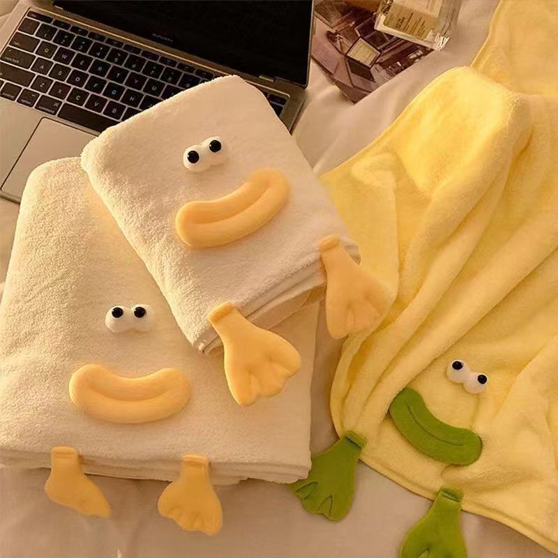 Cute Ugly Cute Bath Towel Women's Water Absorbent Quick-drying Household Hair-free Dormitory Bath Wraps Adult Coral Fleece Large Towel Cute Ugly Cute Bath Towel Women's Water Absorbent Quick-drying Household Hair-free Dormitory Bath Wraps Adult Coral Fleece Large Towel