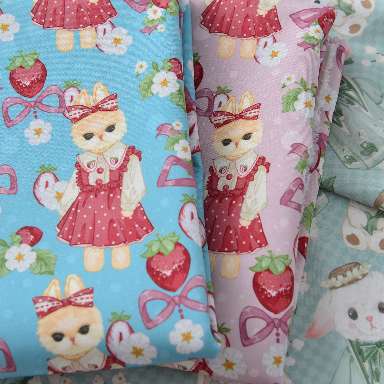 Cartoon cloth, skirt, Lolita style