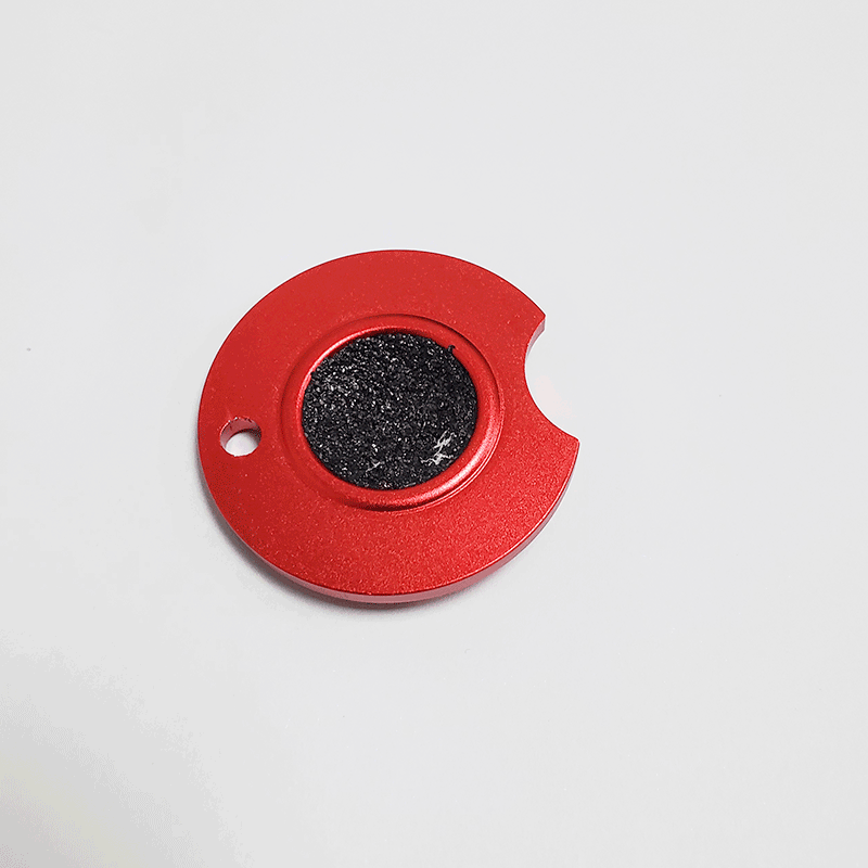 En stock accesorios de billar varilla de billar cabeza de cuero suministros de billar cabeza de hongo de aluminio esmerilado dispositivo