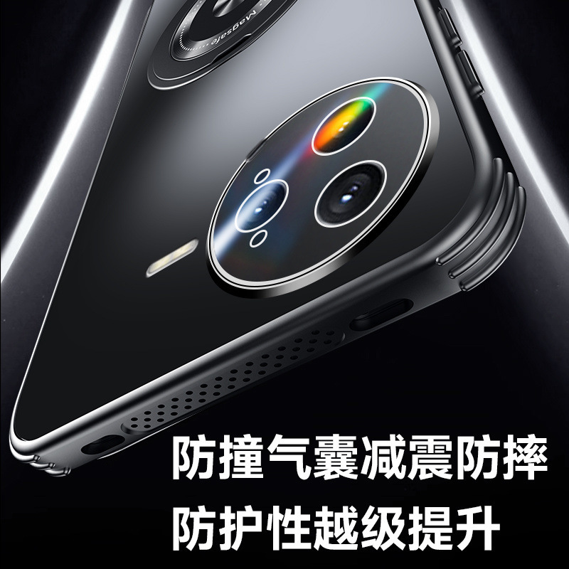 Redmi K80 携帯電話ケース、新しい k80pro レンズ、オールインクルーシブ磁気充電、ブラケット付き落下防止保護カバーに適しています。|undefined