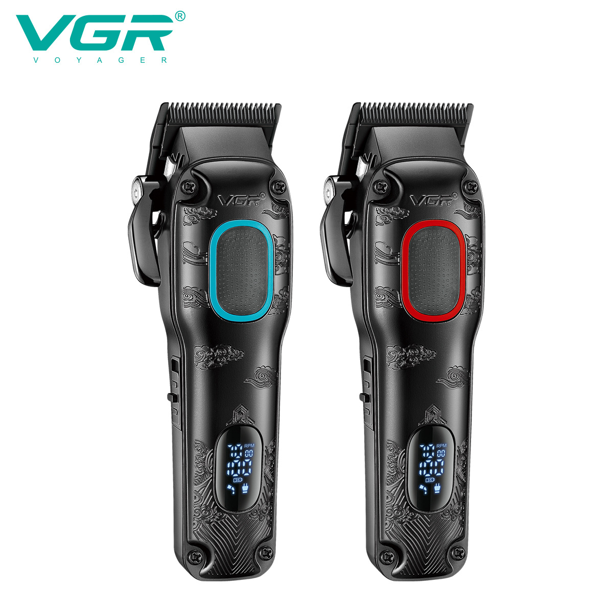 Elektrische haartrimmer met hoog vermogen, professioneel, oplaadbaar, voor de salon, geschikt voor mannen_voghion.com