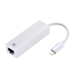 Applicable to Apple mobile phone 14/13/12promax to RJ45 network port network cable wireless interface wired network card conversion