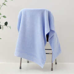 Bulk Quilted Cotton Bath Towels with Pure Cotton, Non- shedding Gift Set of 3, Hotel Bath Towels with Embroidered Logo