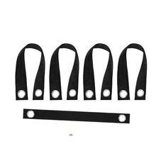 定制现货鸡眼织带打孔仿尼龙车缝织带防倒防倾斜固定带整理收纳带