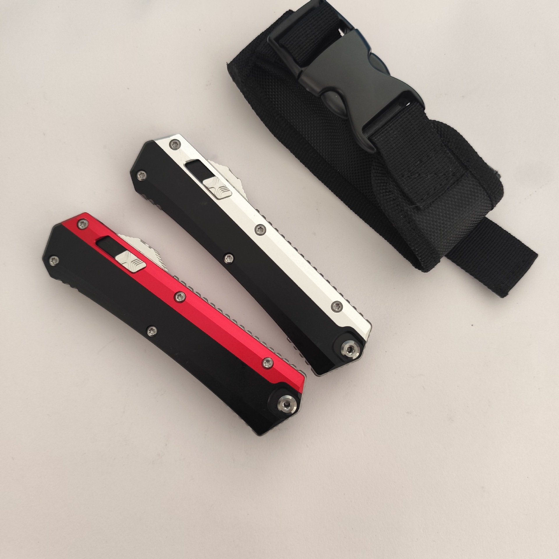 微技术航空铝合金手柄刀鞘蛇神OTF刀套Microtech