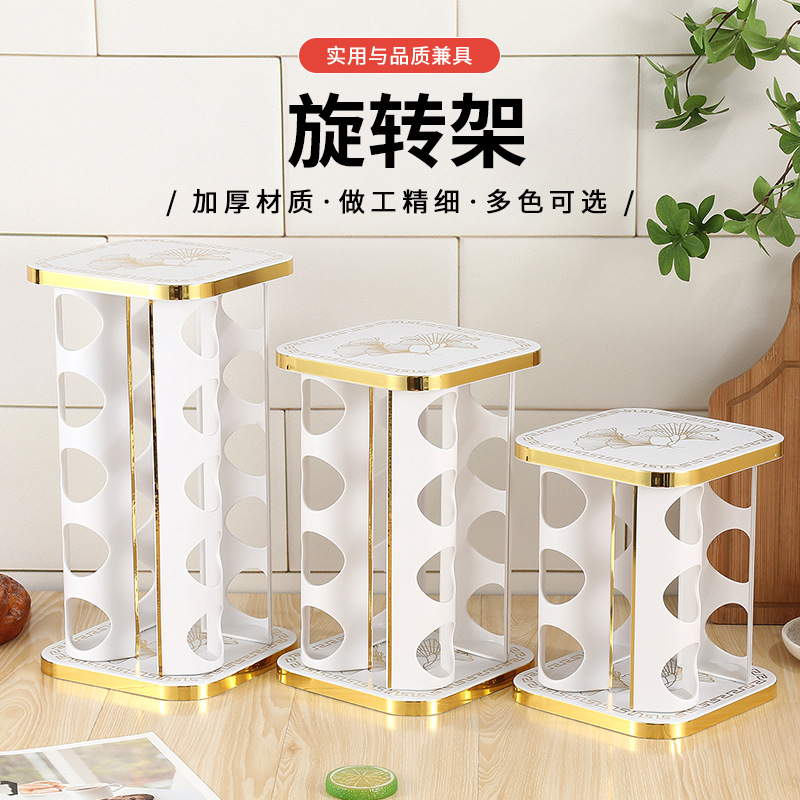 Condimento tanque combinado dispositivo de cubierta de rack caja de condimentos condimento tanque de condimentos de cocina condimento botella rotatoria condimento botella