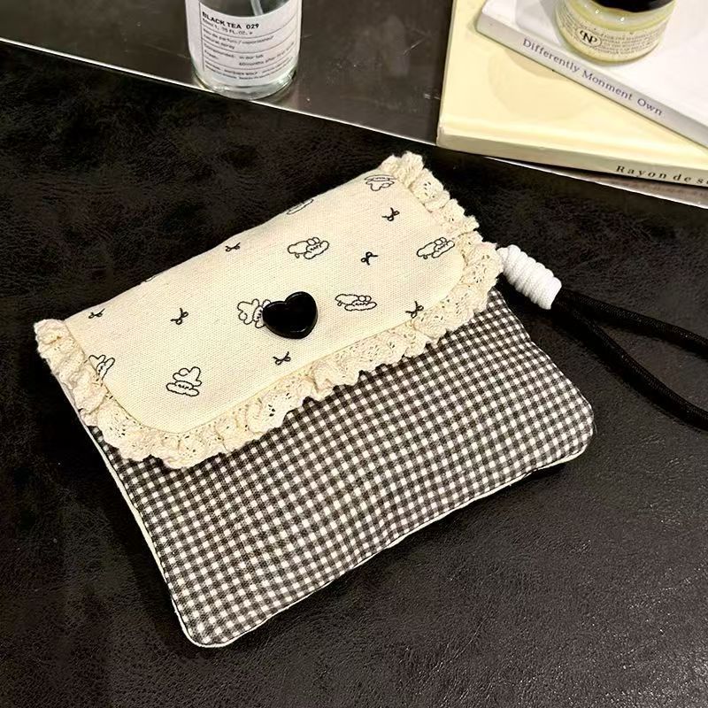 クロスボーダー豆腐バッグミニ小銭入れ大容量メッシュポーチドーパミンメッシュレディース口赤バッグカラー|undefined