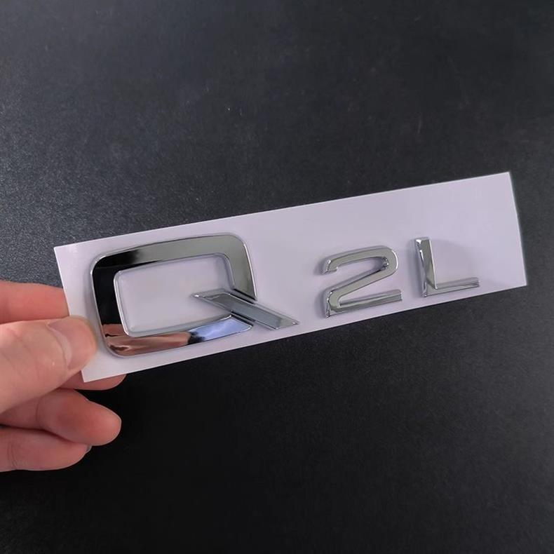 FAW Audi Q3 Q2L original car emblem modification: four-ring 40 four-wheel drive emblem, 35 TFSI engine displacement emblem, and rear tail emblem set