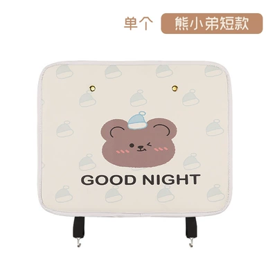 Car Seat Back Anti-Kick Pad, Chair back anti-kick pad - short-anti-kick-pad-bear-xiao-di